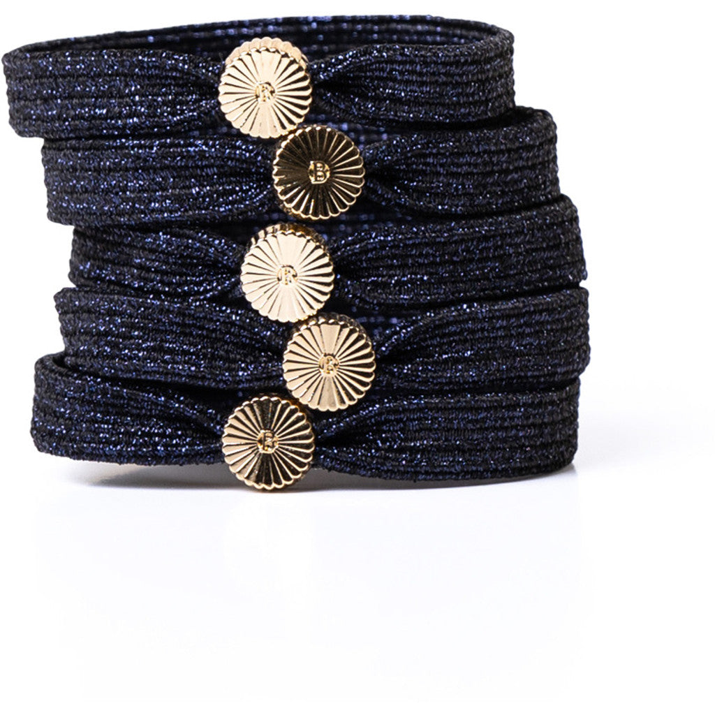 BelVu Denmark Flat hairtie Hairtie Midnight Black