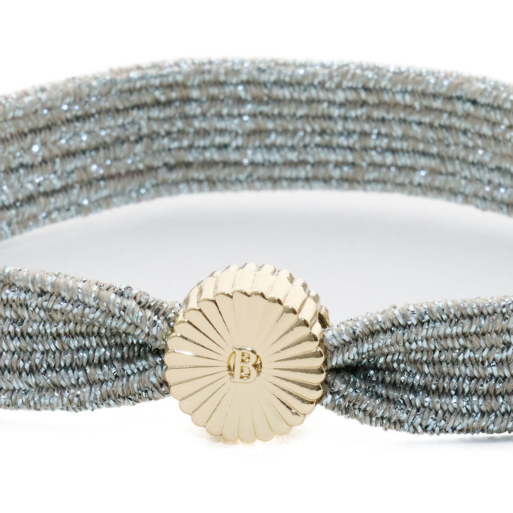 BelVu Denmark Flat hairtie Hairtie Silver dream
