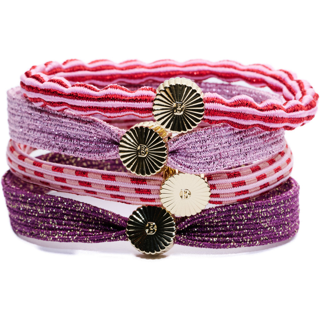 BelVu Denmark BelVu 4 pack Hairtie Nordic Rose
