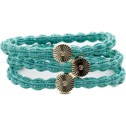 BelVu Denmark Bubble hairtie Hairtie Turquise Twist