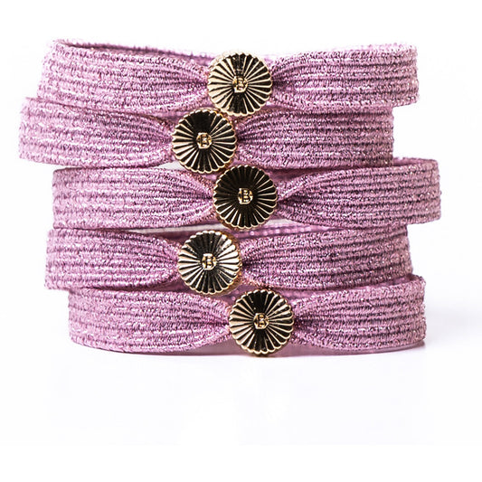 BelVu Denmark Flat hairtie Hairtie Bright Purple