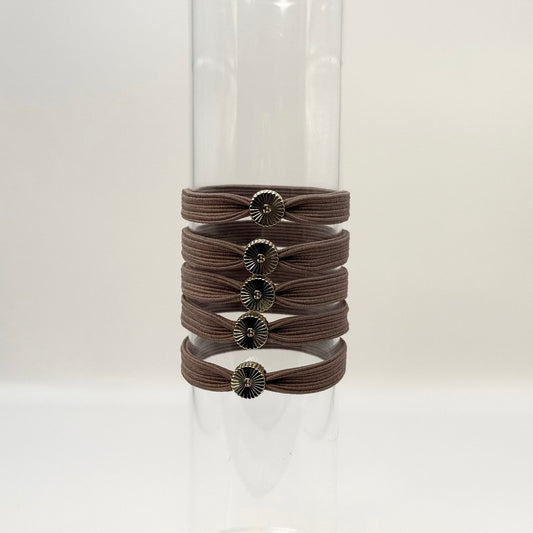 BelVu Denmark Flat hairtie Hairtie Cappuchino