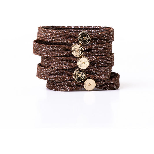 BelVu Denmark Flat hairtie Hairtie Forrest Brown
