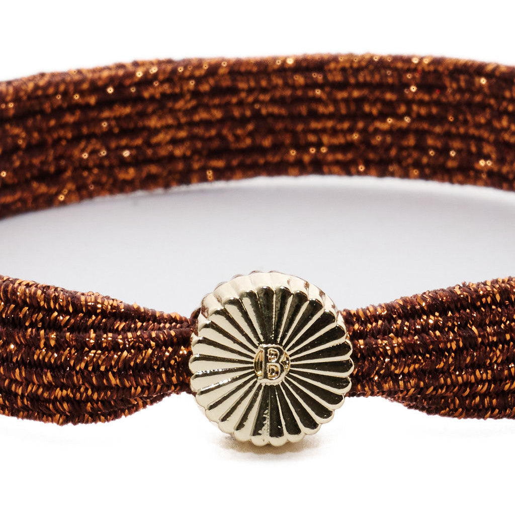 BelVu Denmark Flat hairtie Hairtie Golden Amber