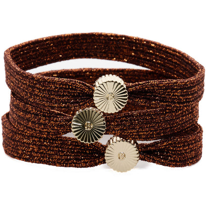 BelVu Denmark Flat hairtie Hairtie Golden Amber