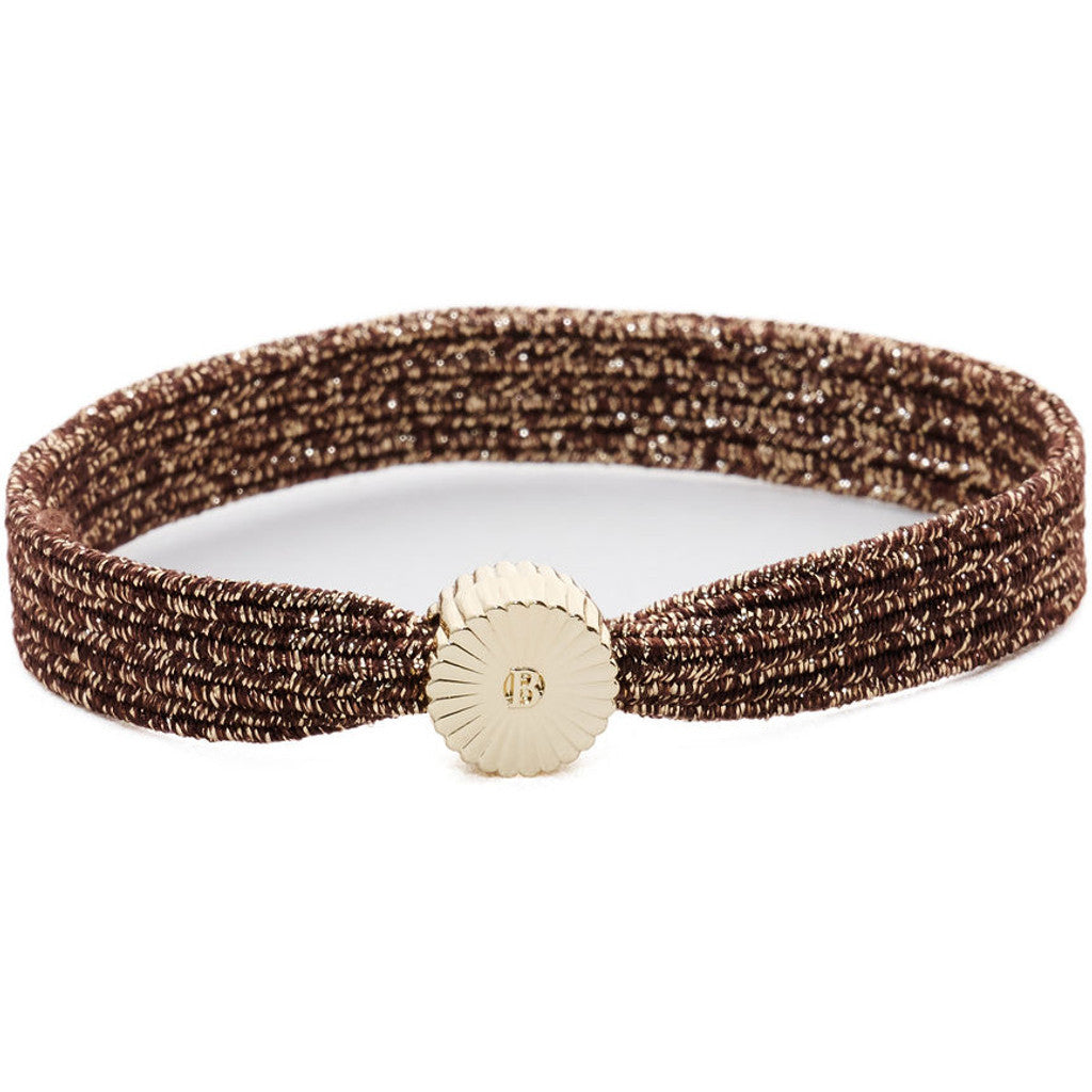 BelVu Denmark Flat hairtie Hairtie Golden Coffee
