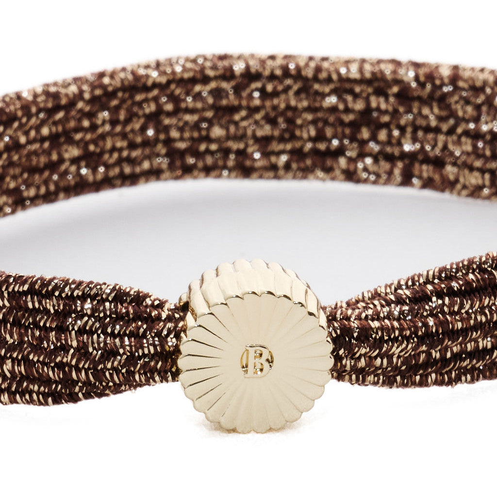 BelVu Denmark Flat hairtie Hairtie Golden Coffee