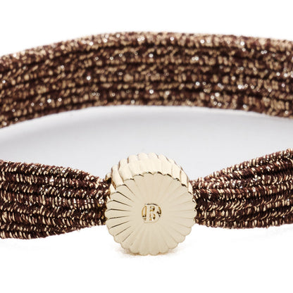 BelVu Denmark Flat hairtie Hairtie Golden Coffee