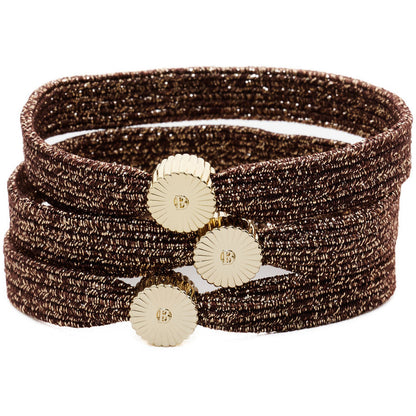 BelVu Denmark Flat hairtie Hairtie Golden Coffee