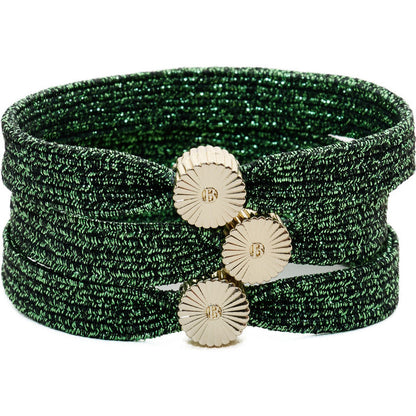 BelVu Denmark Flat hairtie Hairtie Green Serinity