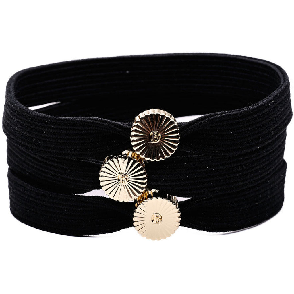 BelVu Denmark Flat hairtie Hairtie Matte Noir