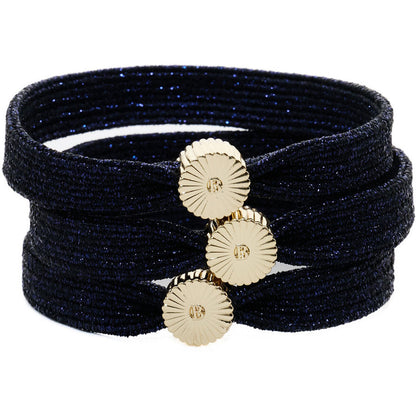 BelVu Denmark Flat hairtie Hairtie Midnight Black