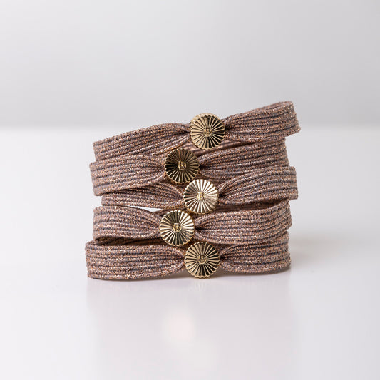 BelVu Denmark Flat hairtie Hairtie Rose Gold