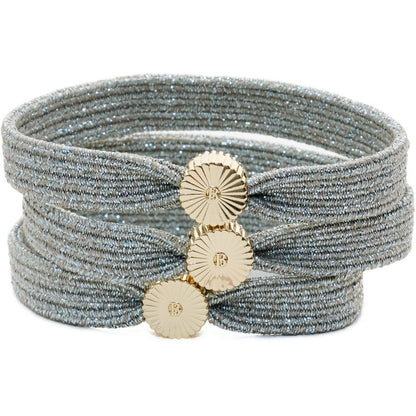 BelVu Denmark Flat hairtie Hairtie Silver dream
