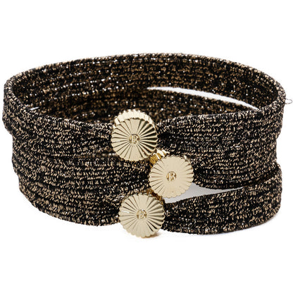 BelVu Denmark Flat hairtie Hairtie Sparkle Twilight