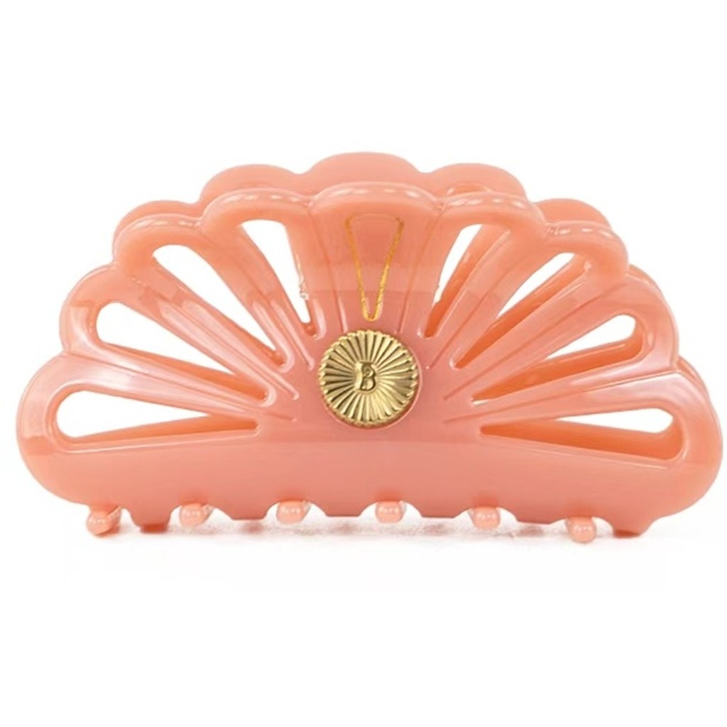 BelVu Denmark Hårklemme Large Hair Claw Powder Peach