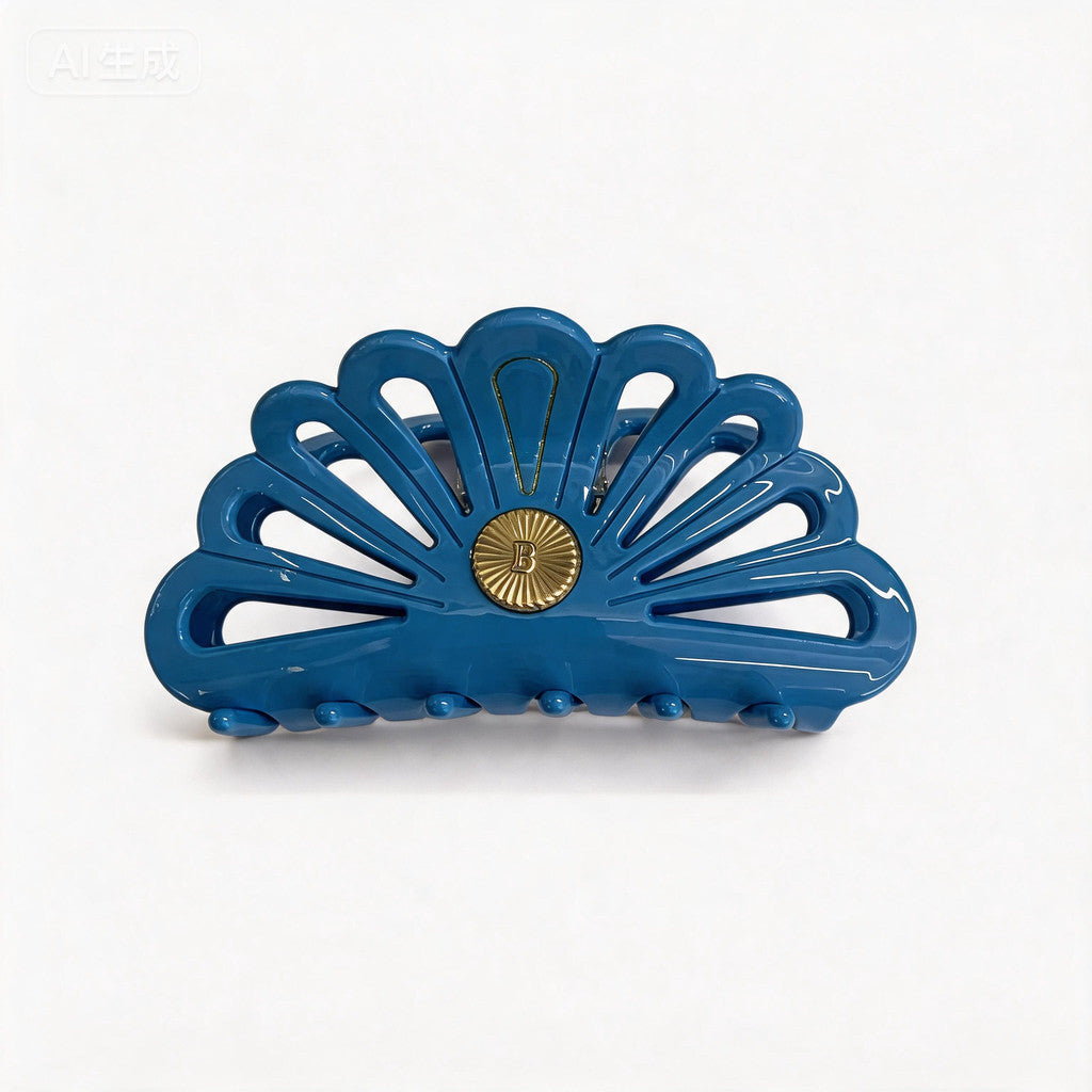 BelVu Denmark Hårklemme Large Hair Claw Sky Blue