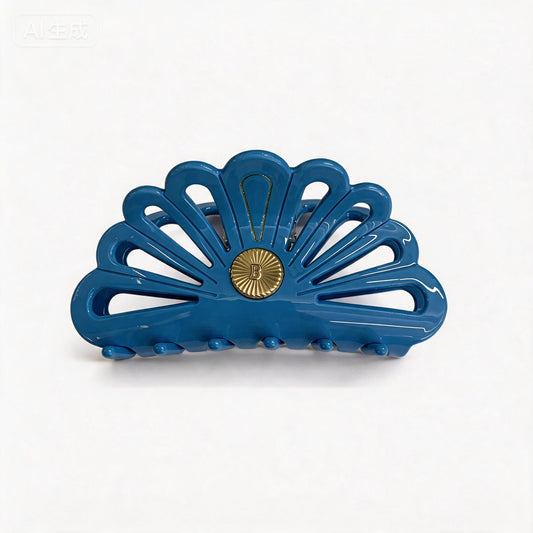BelVu Denmark Hårklemme Large Hair Claw Sky Blue