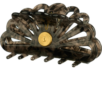 BelVu Denmark Hårklemme Large Hair Claw Smoky Marble