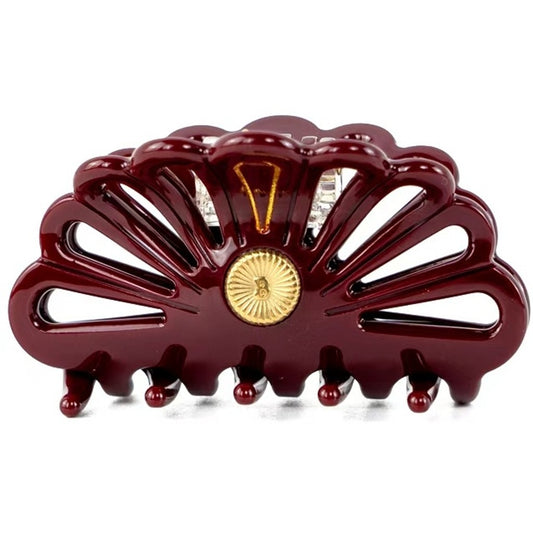 BelVu Denmark Hårklemme Medium Hair Claw Burgundy