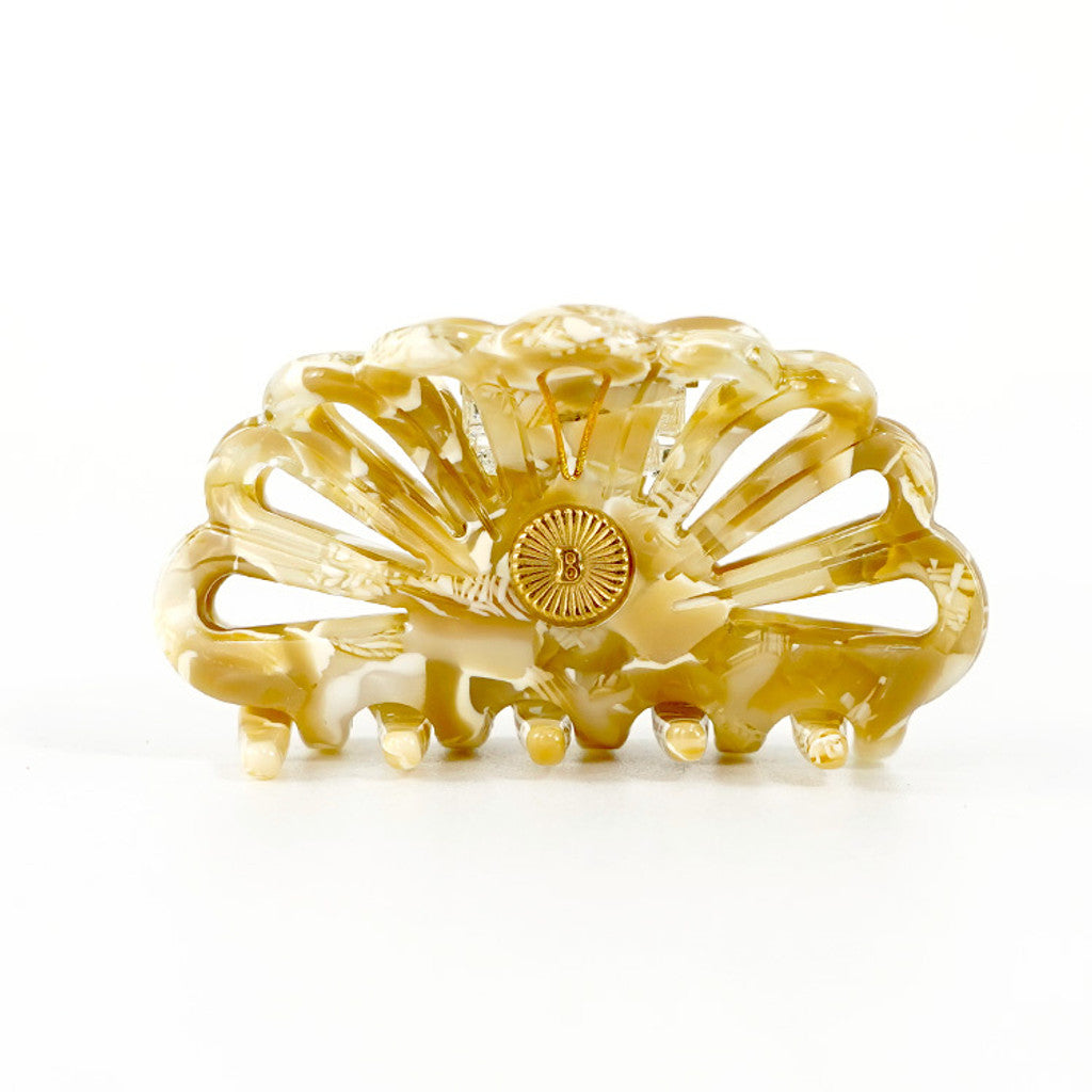 BelVu Denmark Hårklemme Medium Hair Claw Pearl champagne