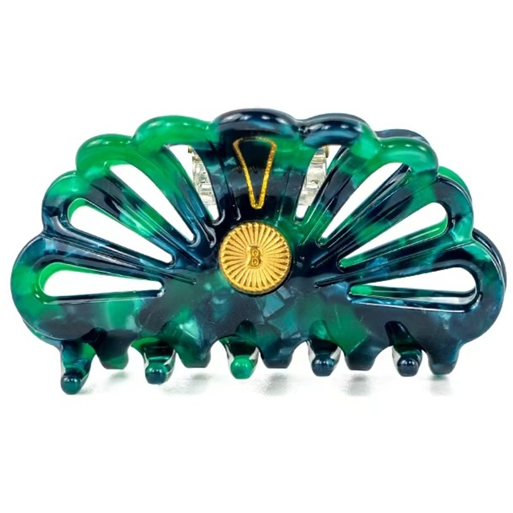 BelVu Denmark Hårklemme Medium Hair Claw Voltage Green