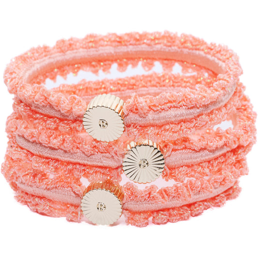 BelVu Denmark Lace Hairtie Hairtie Lace Peach