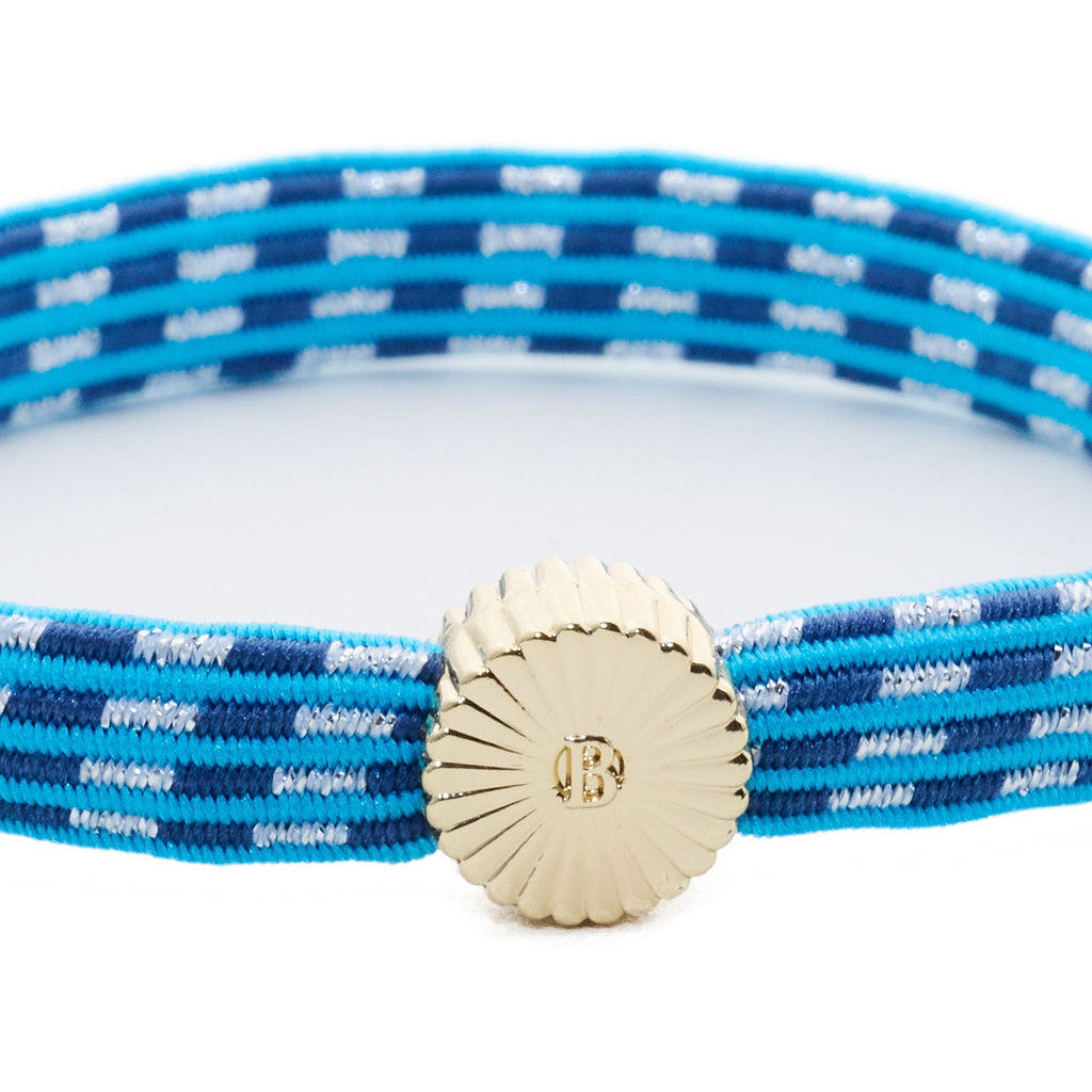 BelVu Denmark Square hairtie Hairtie Mediterranian Shimmer