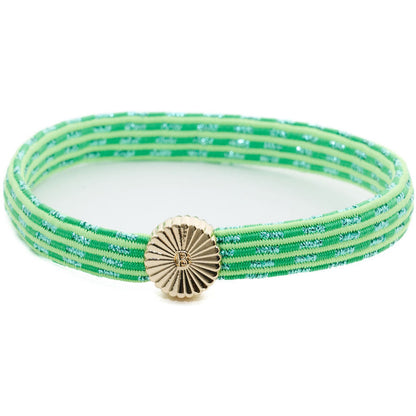 BelVu Denmark Square hairtie Hairtie Radiant Green