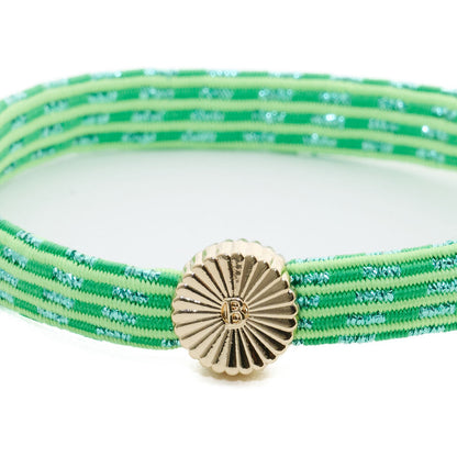 BelVu Denmark Square hairtie Hairtie Radiant Green
