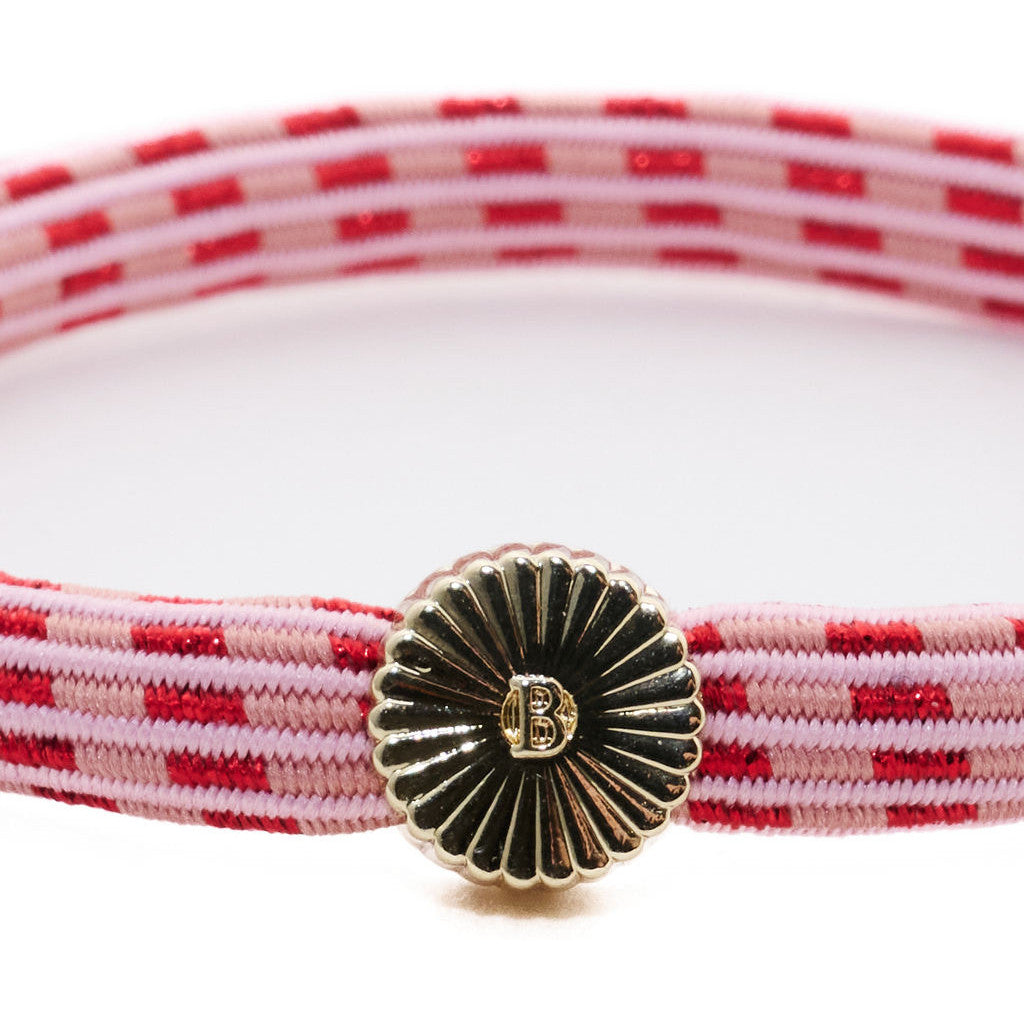 BelVu Denmark Square hairtie Hairtie Rosey kiss