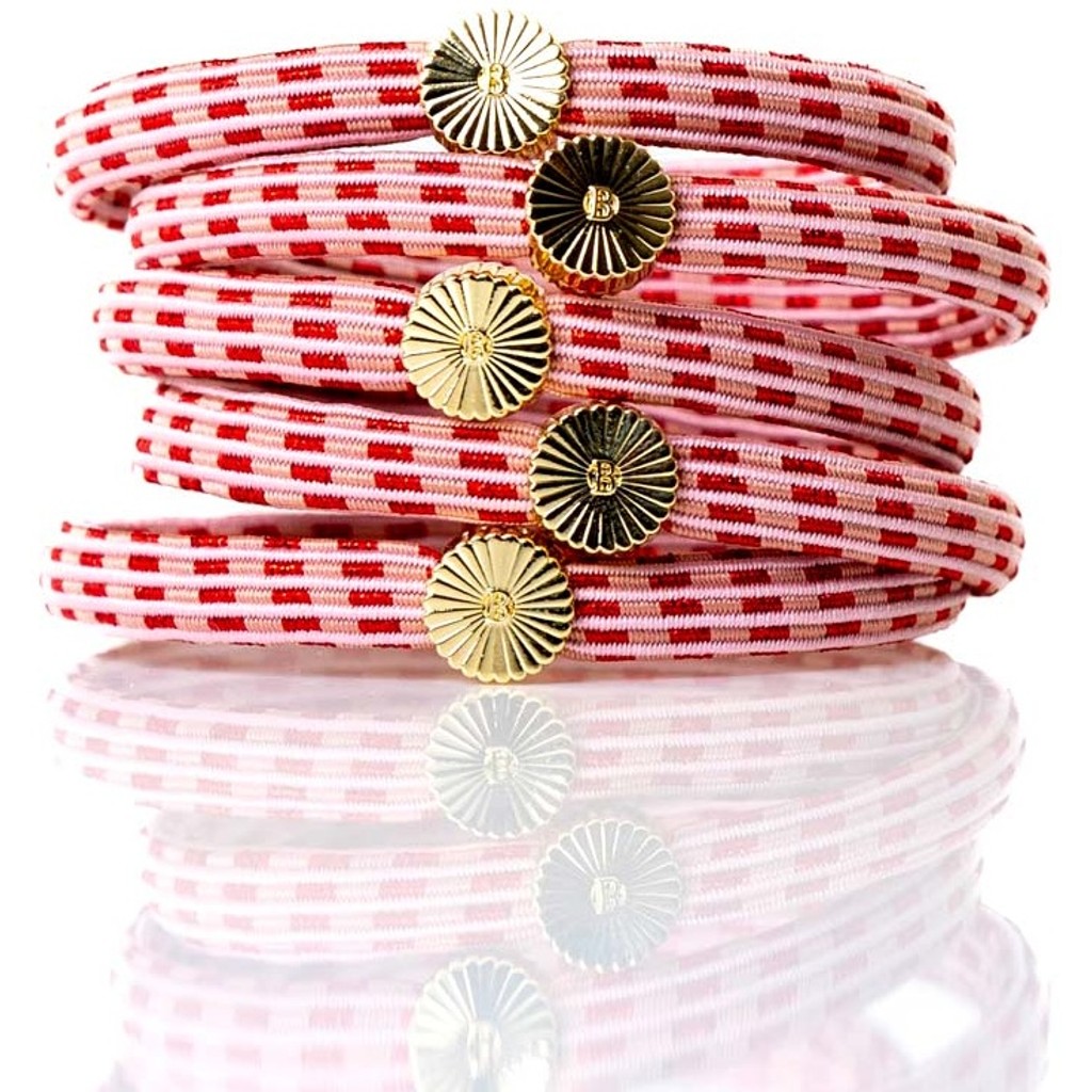 BelVu Denmark Square hairtie Hairtie Rosey kiss