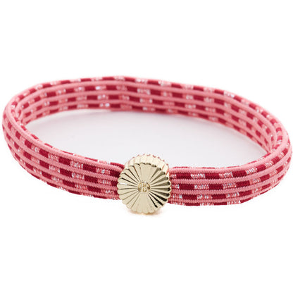 BelVu Denmark Square hairtie Hairtie Strawberry Cream