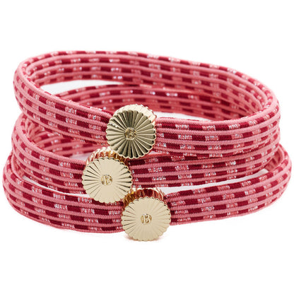 BelVu Denmark Square hairtie Hairtie Strawberry Cream